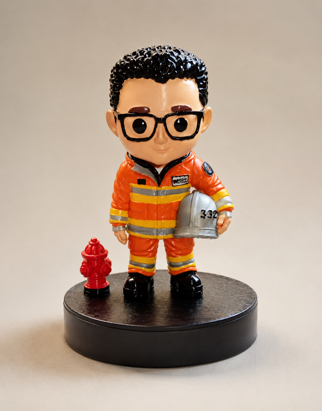 Figura personalizada de bombero