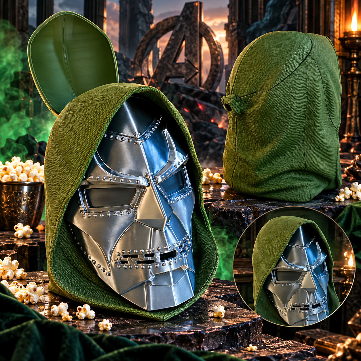 CUBO DE PALOMITAS DR. DOOM — EDICIÓN COLECCIONISTA